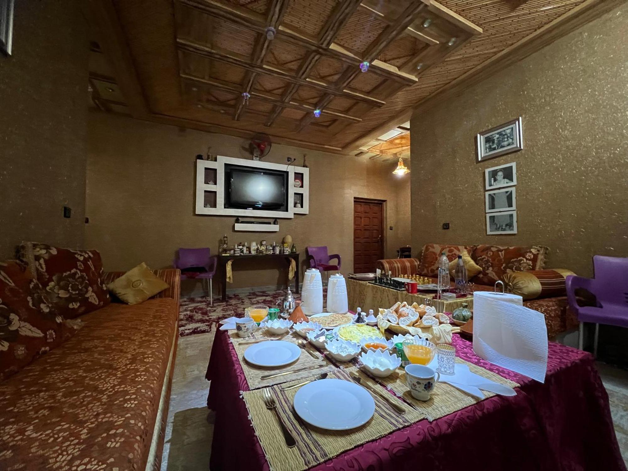 Hotel Dar Calme Chez El Bouhali Skoura Exterior foto