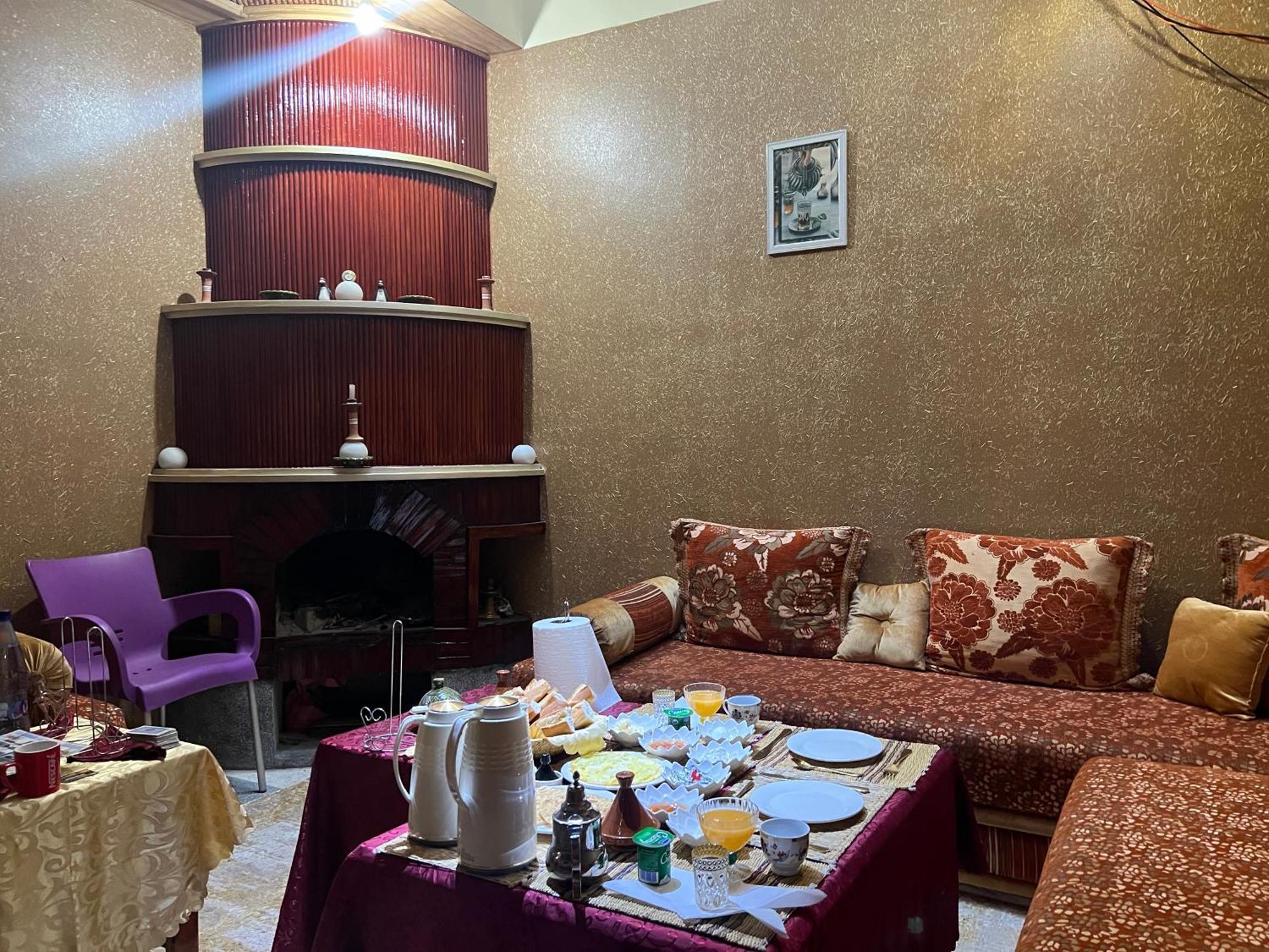 Hotel Dar Calme Chez El Bouhali Skoura Exterior foto